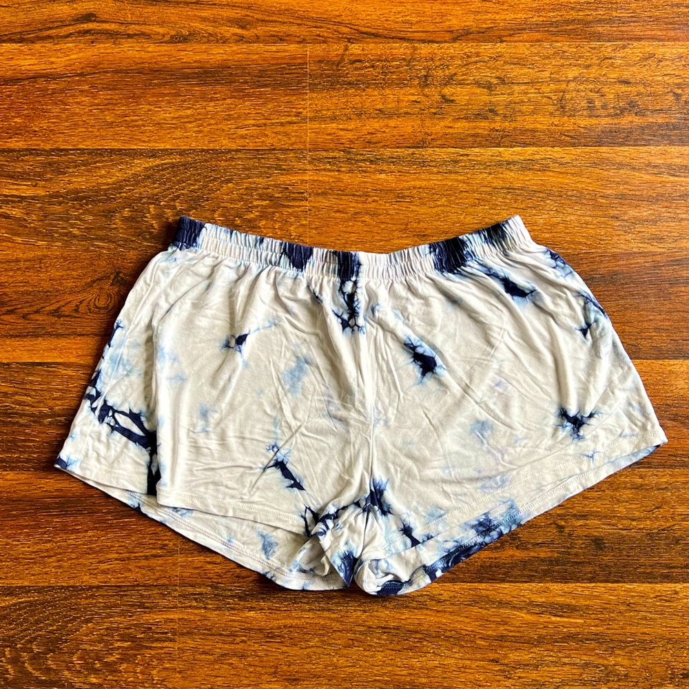 Blue Tie-Dye Aerie Shorts! ✨